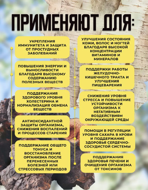 Медовые драже ЧАГА БЕРЕЗОВАЯ, 90 гр