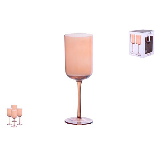 Набор бокалов 1/4 350мл Honey п/у, хрусталь 6989 /КОРАЛЛ/