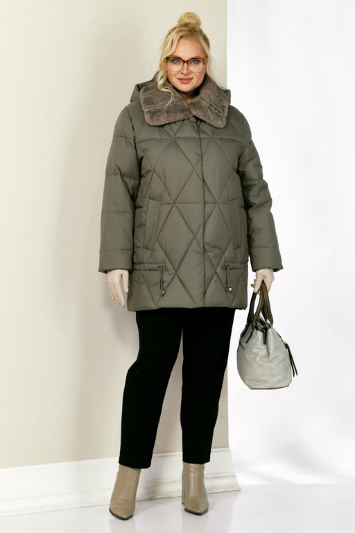 Куртка SHETTI 2207 светло-оливковый