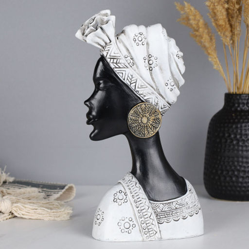 Статуэтка Африканка 27,5 см / 98739-1 /уп 12/ бюст - ГалеонТрейд фото 2