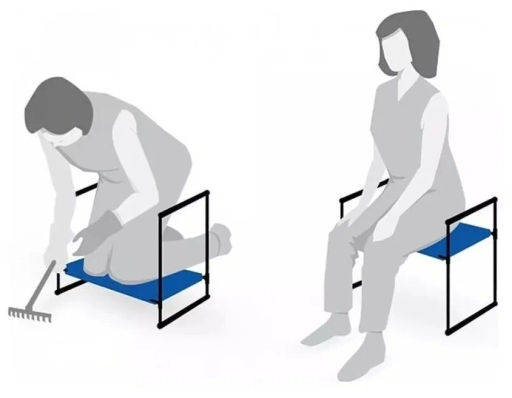 Скамейка садовая с мягким сиденьем СКМ 2 - Nika фото 9