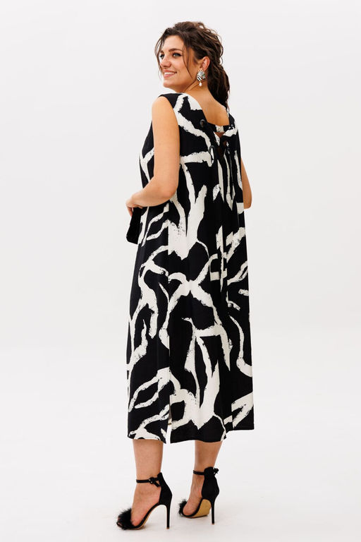 Сарафан ANELLI 1519 ночные лилии  фото 6