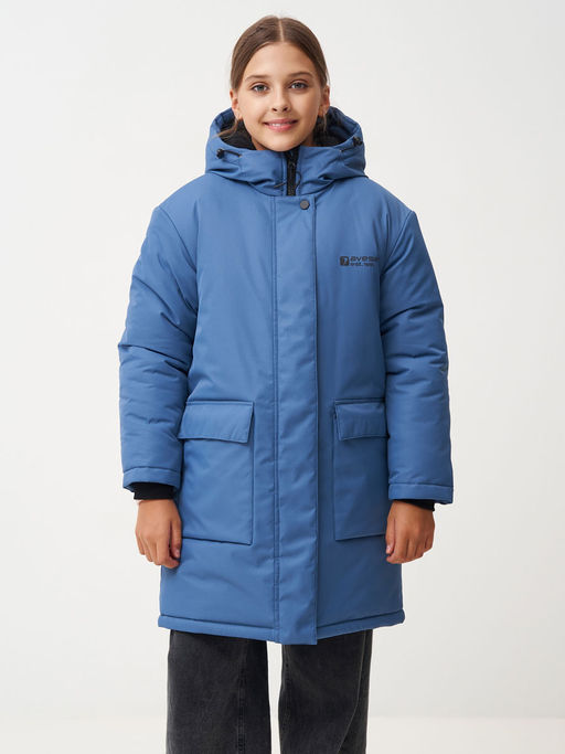 Куртка зимняя 25377-518 джинсовый