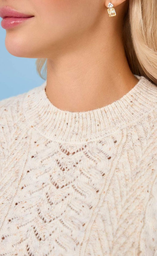 Джемпер F422-1518 milk - Fine joyce фото 4