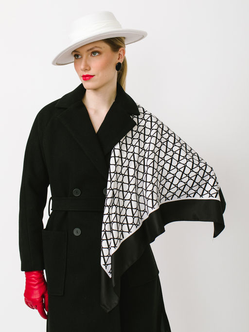 Большой мягкий очень нежный двусторонний платок - Tantino фото 3