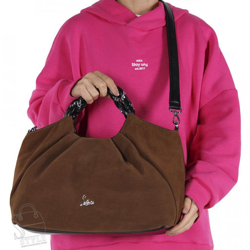 Сумка женская 575802AA brown Velina Fabbiano-Safenta в Новосибирске  фото 2