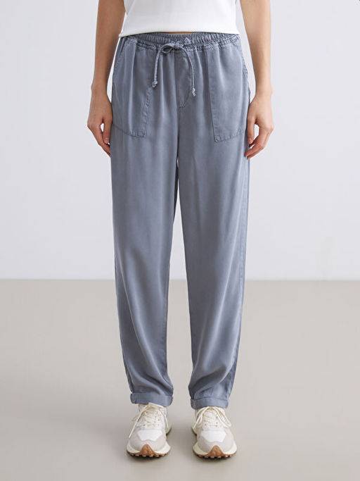 Beli Lastikli Carrot Fit Kad?n Jean Pantolon