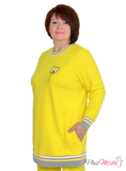 Туника Модель №874 размеры 44-84 - Plusmoda фото 6