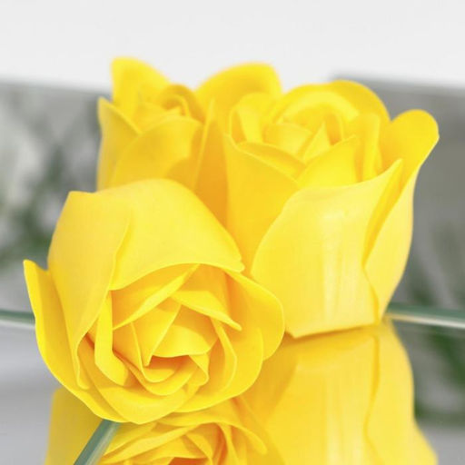 Мыльные розы, жёлтые, набор 3 шт. - SB BEAUTY фото 4