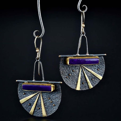 Серьги на крючках арт. 13 4455 (id 273642) - Rada фото 2