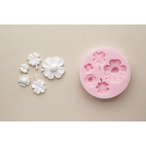 Молд силиконовый №1481 "Цветы"