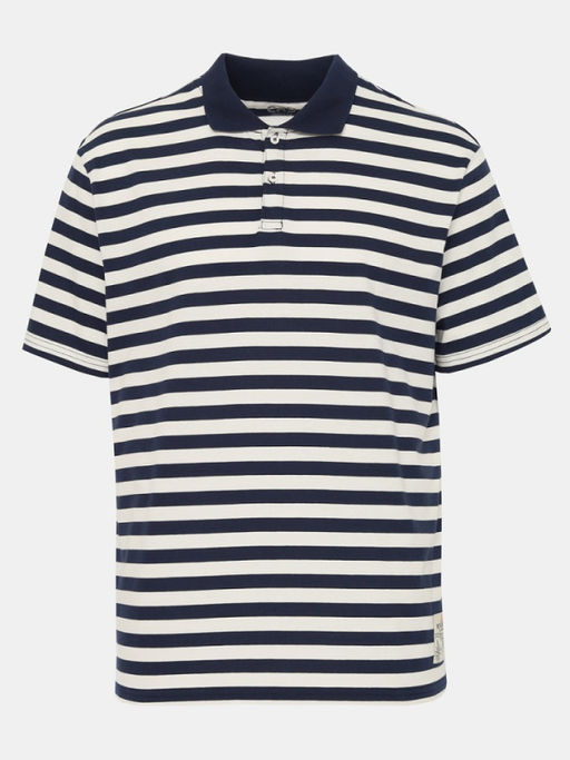 CRB wear/CWMM 60372-41 Рубашка-поло мужская,темно-синий/Ex.Cherubino фото 4