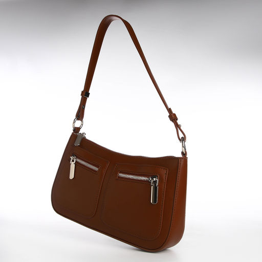 Сумка женская TEXTURA, маленький размер, цвет коричневый  фото 4