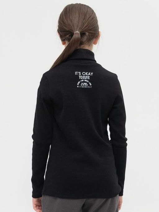 PELICAN, джемпер для девочек, Черный  фото 4