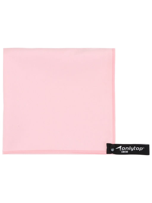 Полотенце из микрофибры ONLYTOP, 40×80 см, цвет розовый