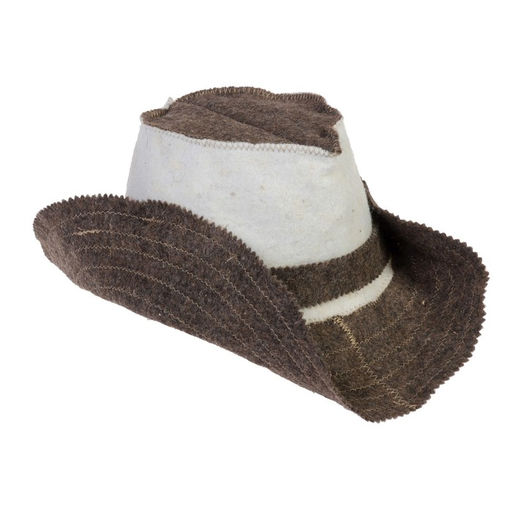 Шапка для бани Ковбой - Добропаровъ фото 3