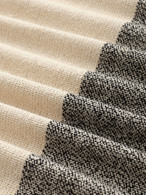 Плед «Этель», 125×150 см, бежево - серый