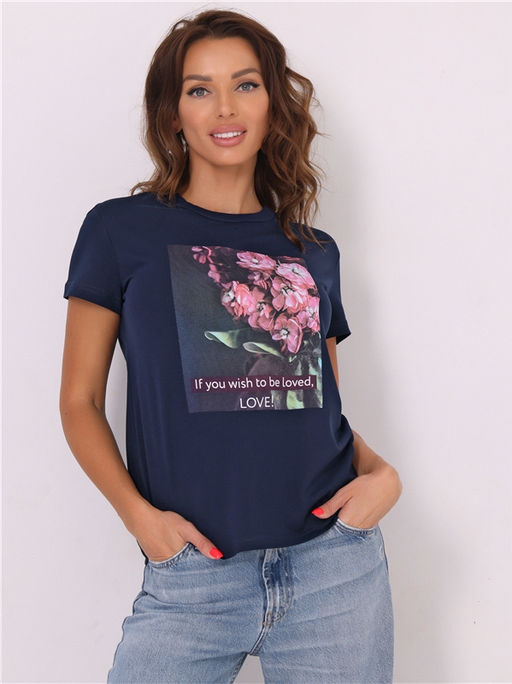 футболка 1ЖДФК3965001 - Апрель фото 3