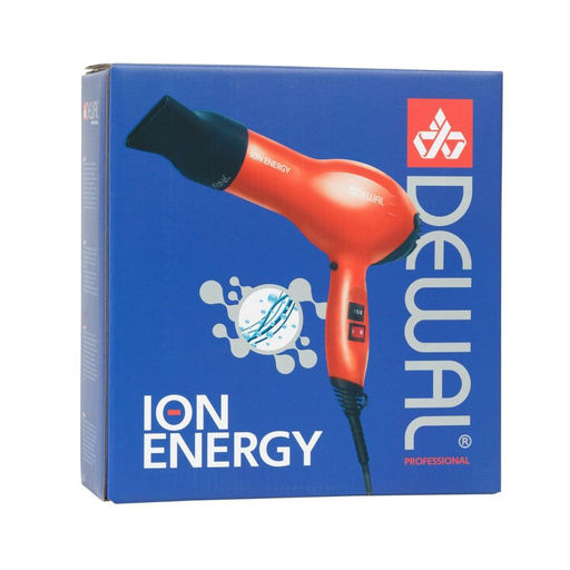 Dewal Профессиональный фен для волос / ION Energy 03-8800 Red, красный, 2000 Вт  фото 4