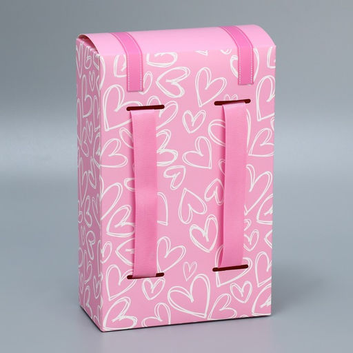 Цена за 2 шт. Коробка подарочная фигурная, упаковка, «Для тебя», 14×22×7 см