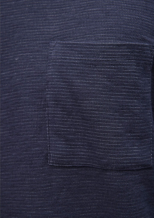 Lacivert Basic Tisort - Mavi фото 6