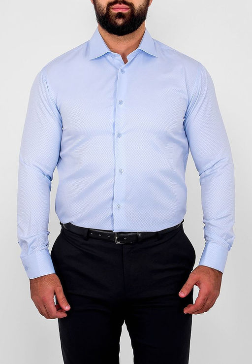 Сорочка мужская длинный рукав GREG 203/199/1170/Z_GB  фото 8