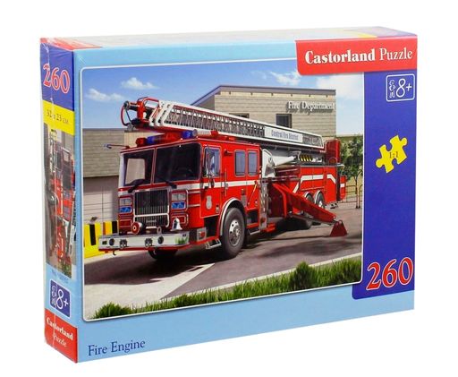 Castorland. Пазл 260 MIDI арт.B-26760 "Пожарная машина" (плотная коробка)