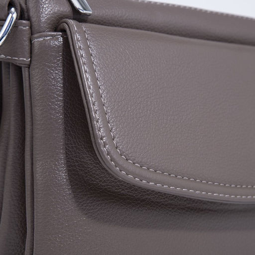 Сумка кросс-боди на молнии, цвет бежевый - Simaland фото 4