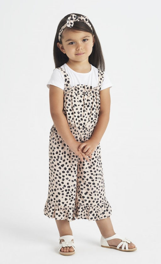 Комплект. Комбинезон из вискозы, футболка и повязка - Mothercare фото 6