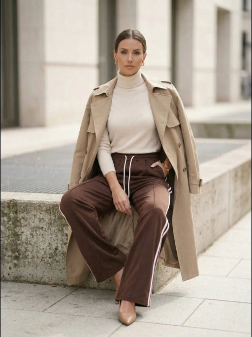 Брюки женские с лампасами трикотаж самого высокого качества - Knitka wear фото 45