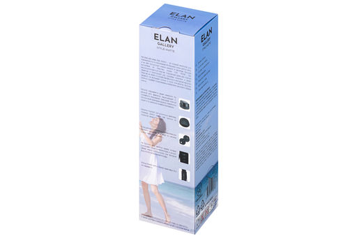 Бутылка для воды 1000 мл 7,8*7,8*28,5 см "Style Matte" с углублениями д/пальцев черная