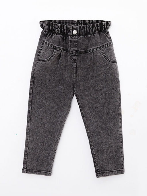 Beli Lastikli Basic K?z Bebek Jean Pantolon - Waikiki фото 3