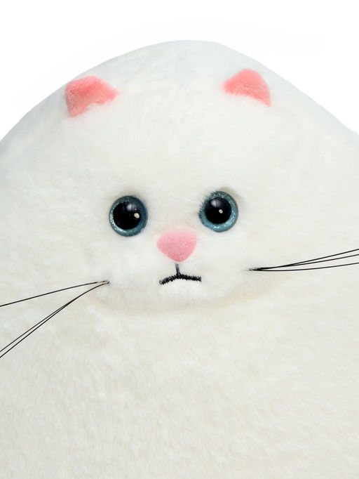 Мягкая игрушка «Котик», белый, 28 см