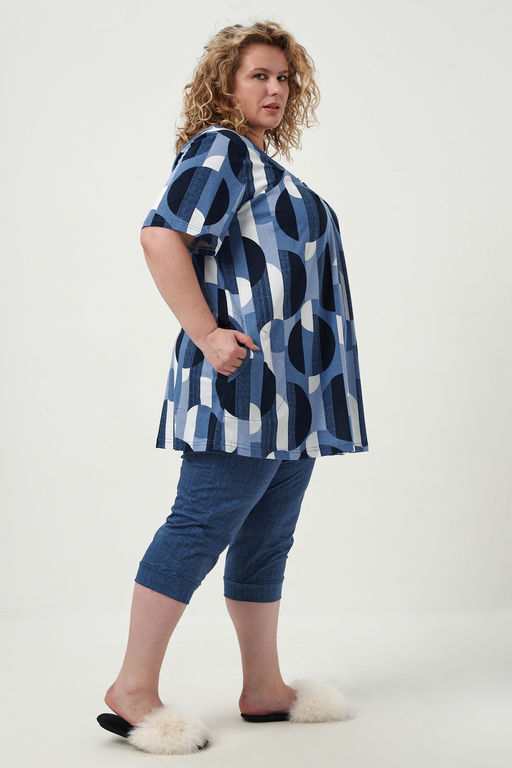 Комплект женский с бриджами 83607