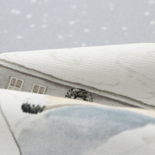 Дорожка новогодняя на стол «Этель. Зимняя деревня» 40×149 см, 100% хлопок, саржа 190 г/м²