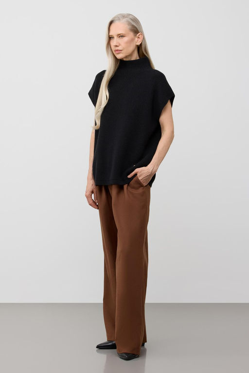 ЕВ 30235/ш/черный жилет жен