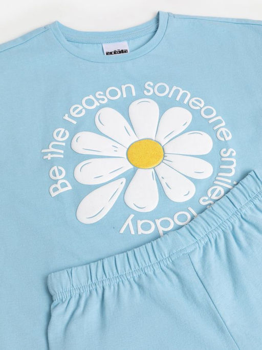 ACOOLA / Пижама детская для девочек Idgen голубой  фото 6