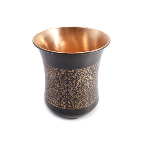 Медный стакан 300ml Arora 8cm-9.5m - Сандаловый дом фото 2