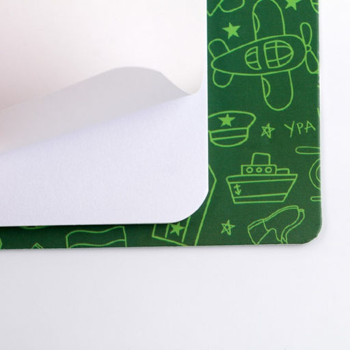 Цена за 2 шт. Подарочный набор, блокнот 9?10.4 см и мини-ручка 23 февраля: С днем защитника Отечества - Artfox фото 4