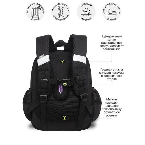 RAz-586-7 Рюкзак школьный - Grizzly фото 37