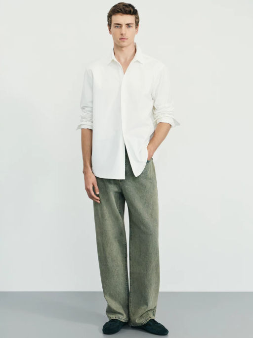 Рубашка oxford c эффектом soft touch / Zarina