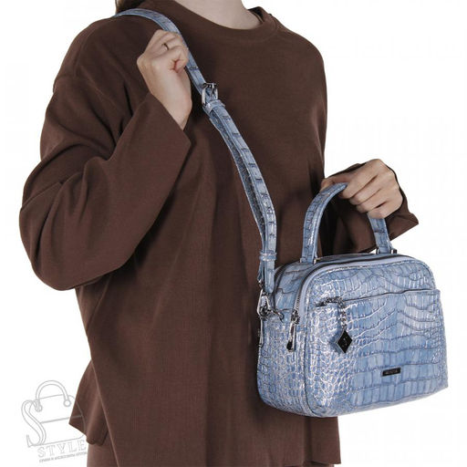Сумка женская 270160 blue Velina Fabbiano-Safenta/50 в Новосибирске  фото 2