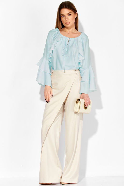 Блуза LAIKONY 414 голубой  фото 5