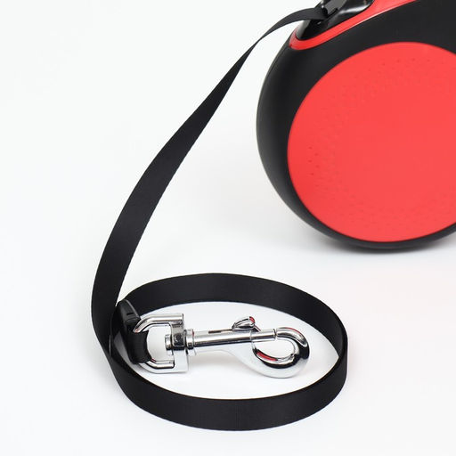 Рулетка Пижон Premium с поводком-лентой 8 м, вес животного до 50 кг  фото 2