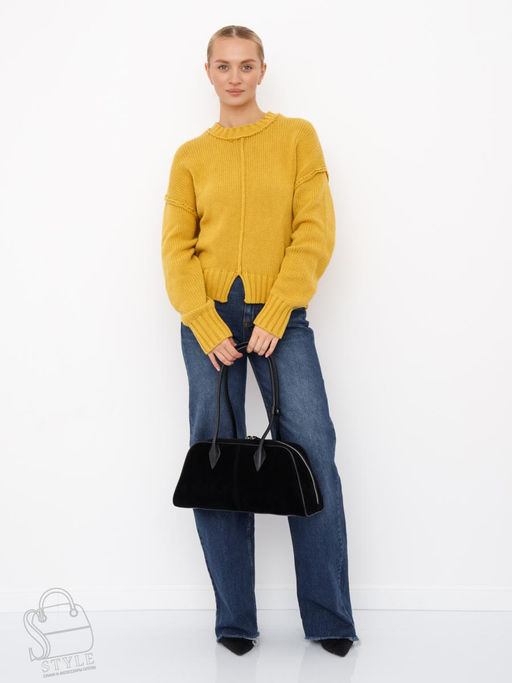 Сумка женская кожаная 990180NN black Natale Navetta  в Новосибирске