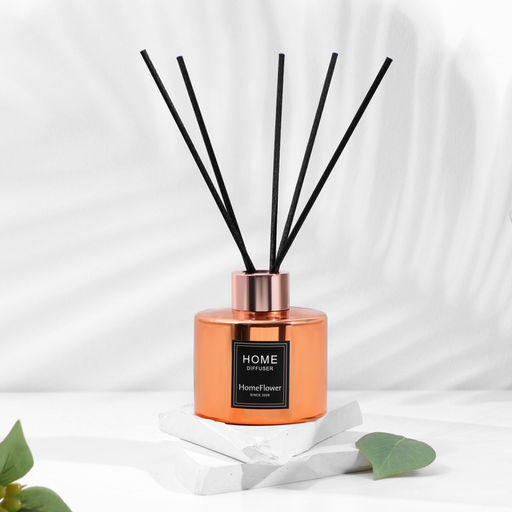 Диффузор ароматический Home, 120 мл, шангрила, розовое золото