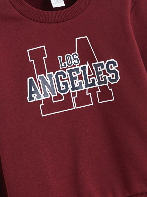 Los Angeles Bask?l? Erkek ?ocuk Sweatshirt