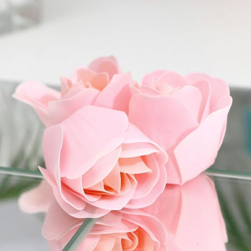 Мыльные розочки, розовые, набор 3 шт. - SB BEAUTY фото 4