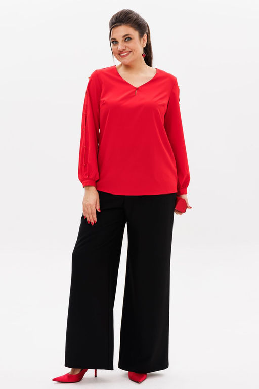 Блуза ANELLI 1377 алая роза