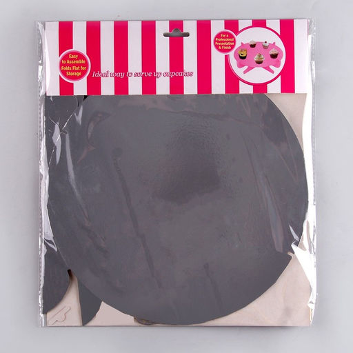 Подставка для пирожных, цвет серебряный - Страна карнавалия фото 5